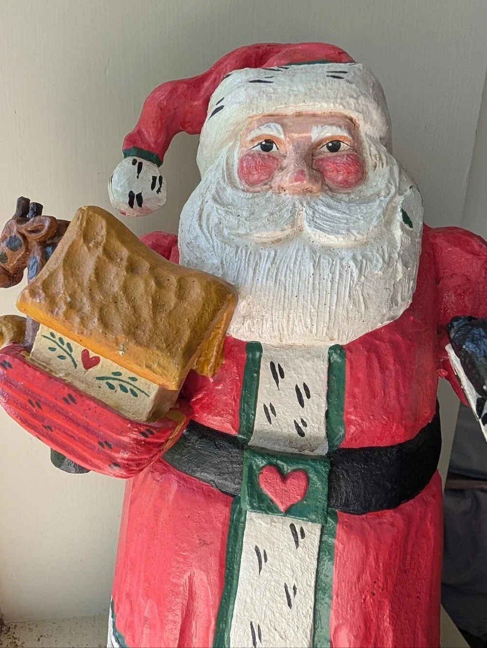 vintage 1990's HOUSE OF HATTEN Santa Claus